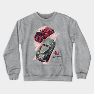 MG CARS - advert Crewneck Sweatshirt